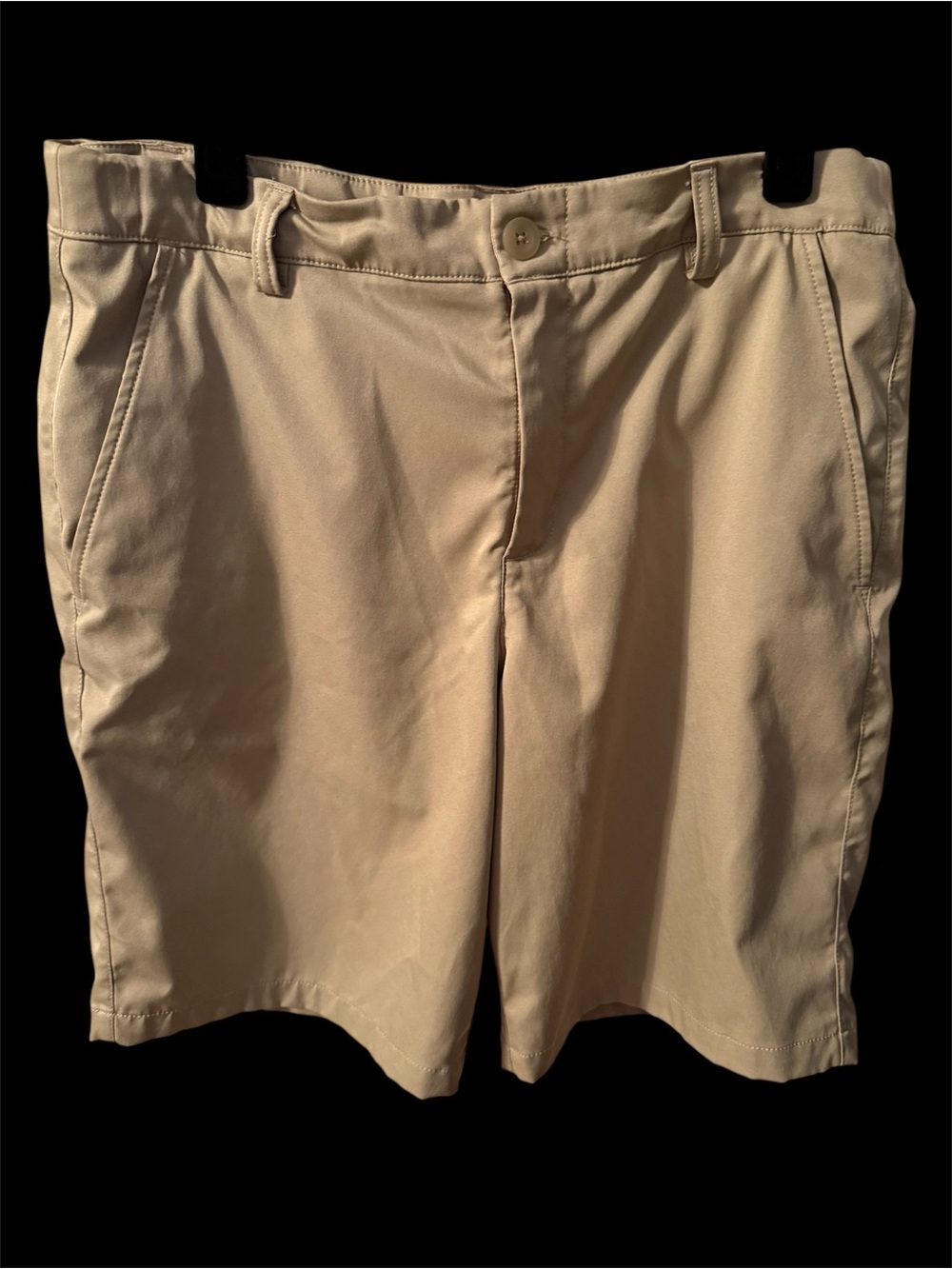 Under Armour Girls Khaki/Tan Performance Shorts